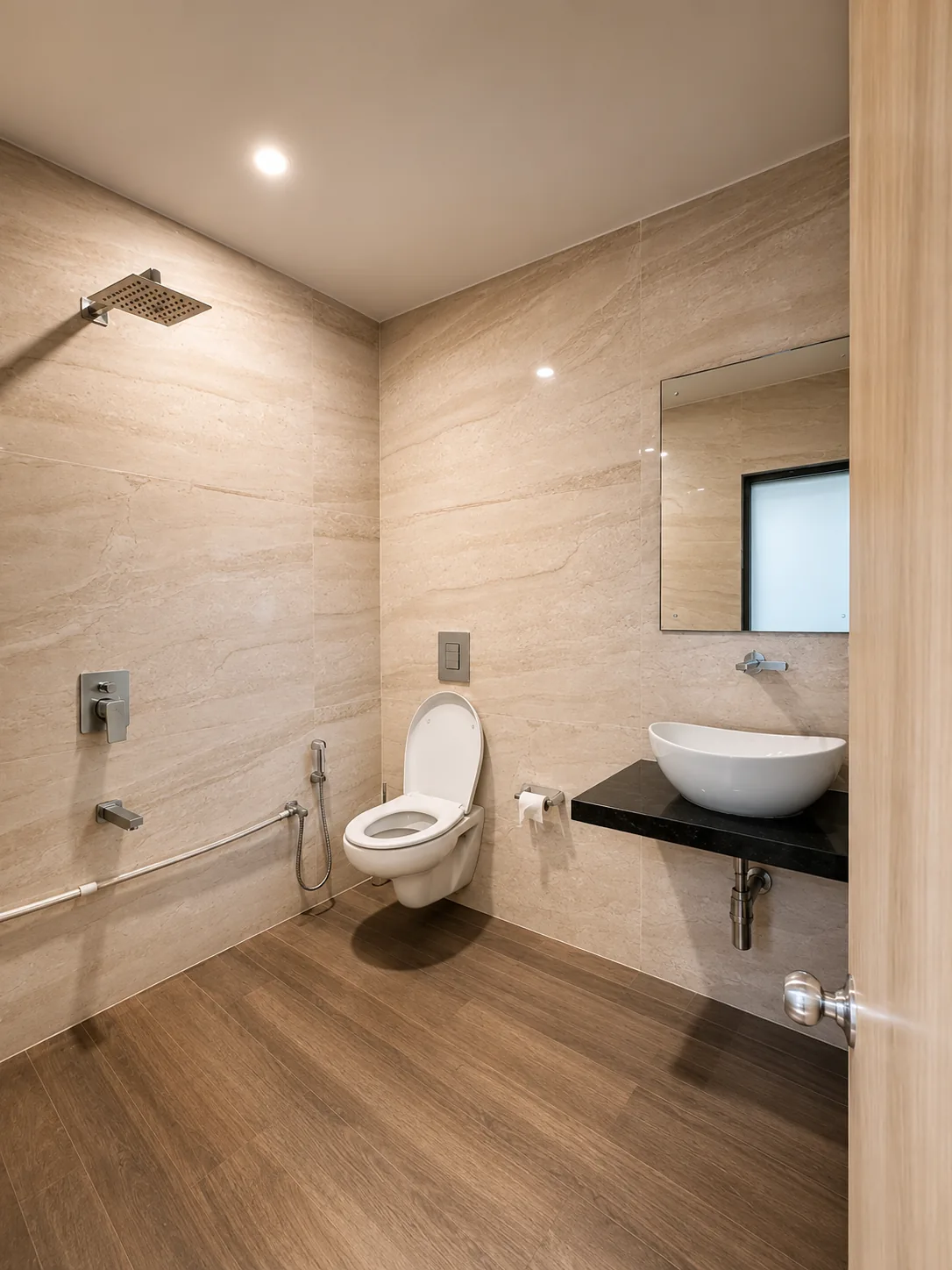 Alternate angle of the triple sharing bedroom