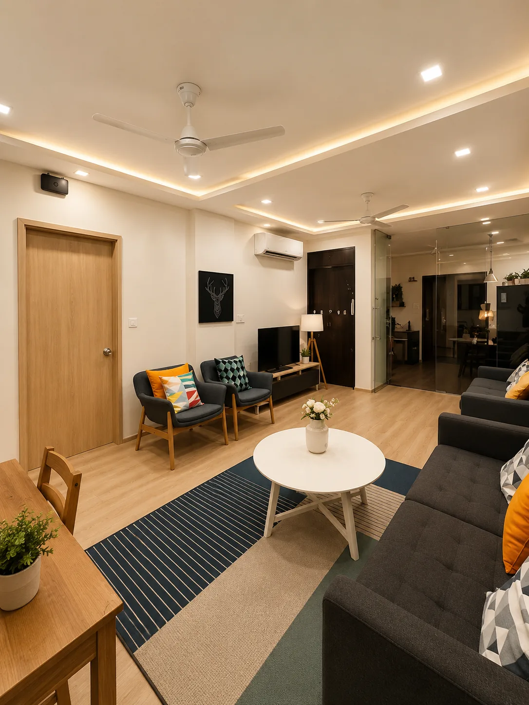 TV lounge and common area