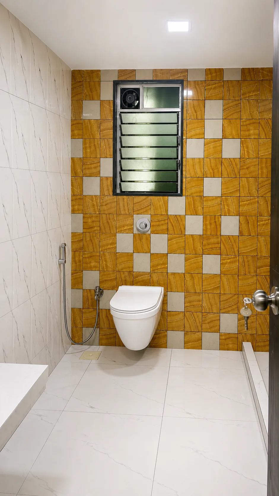 Bright interior at 33 Seaface girls accommodation